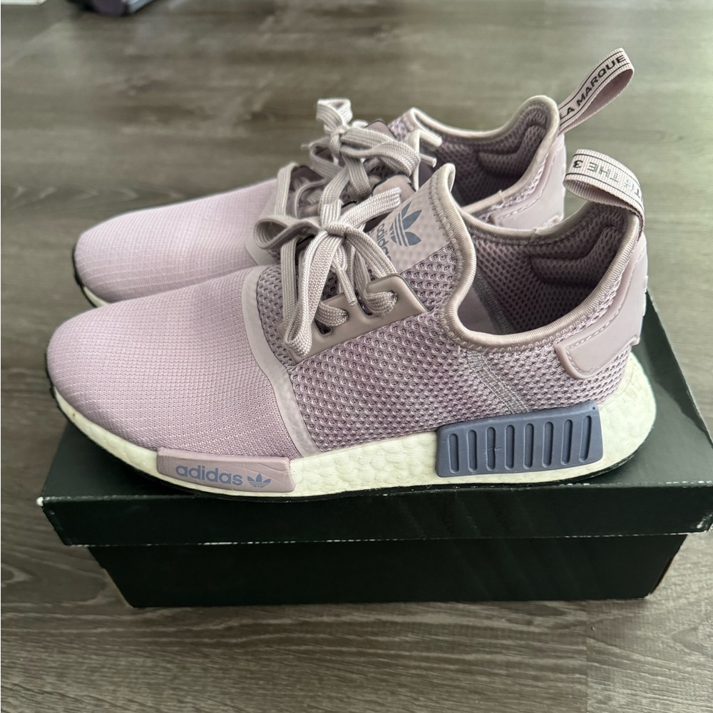 Lavender adidas nmd shoes